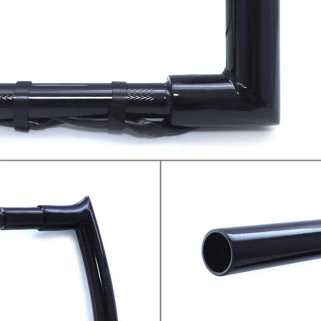16" Black Prewired Handlebar for Harley Road Glide (2008–2013)