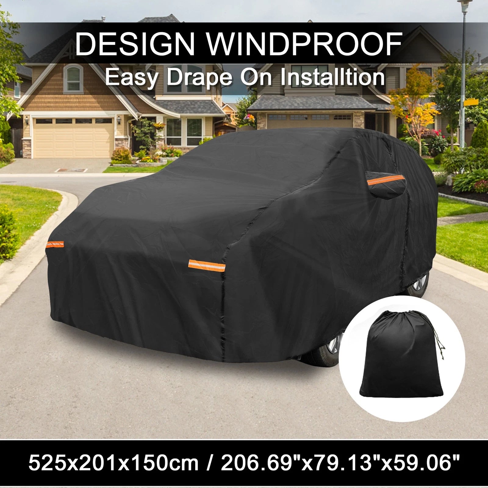 Waterproof Aluminum Film Car Cover for Kia Carnival (2020–2023)