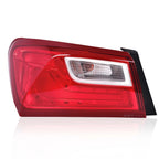 Left Driver Side Tail Light for Chevy Malibu (2016–2022)