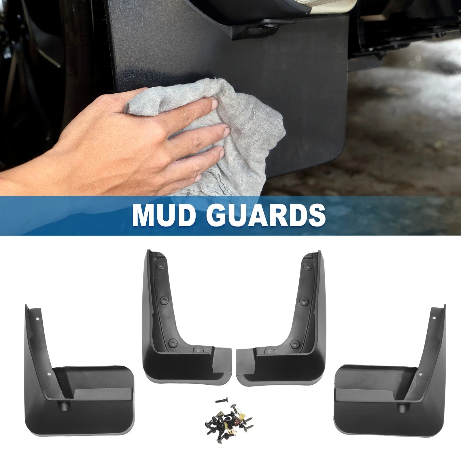 Mud Flap Splash Guard for Subaru Forester (2014–2018)