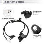 ABS Wheel Speed Sensor No. 89546-0T010 for Toyota Venza (2009–2015) Rear Left