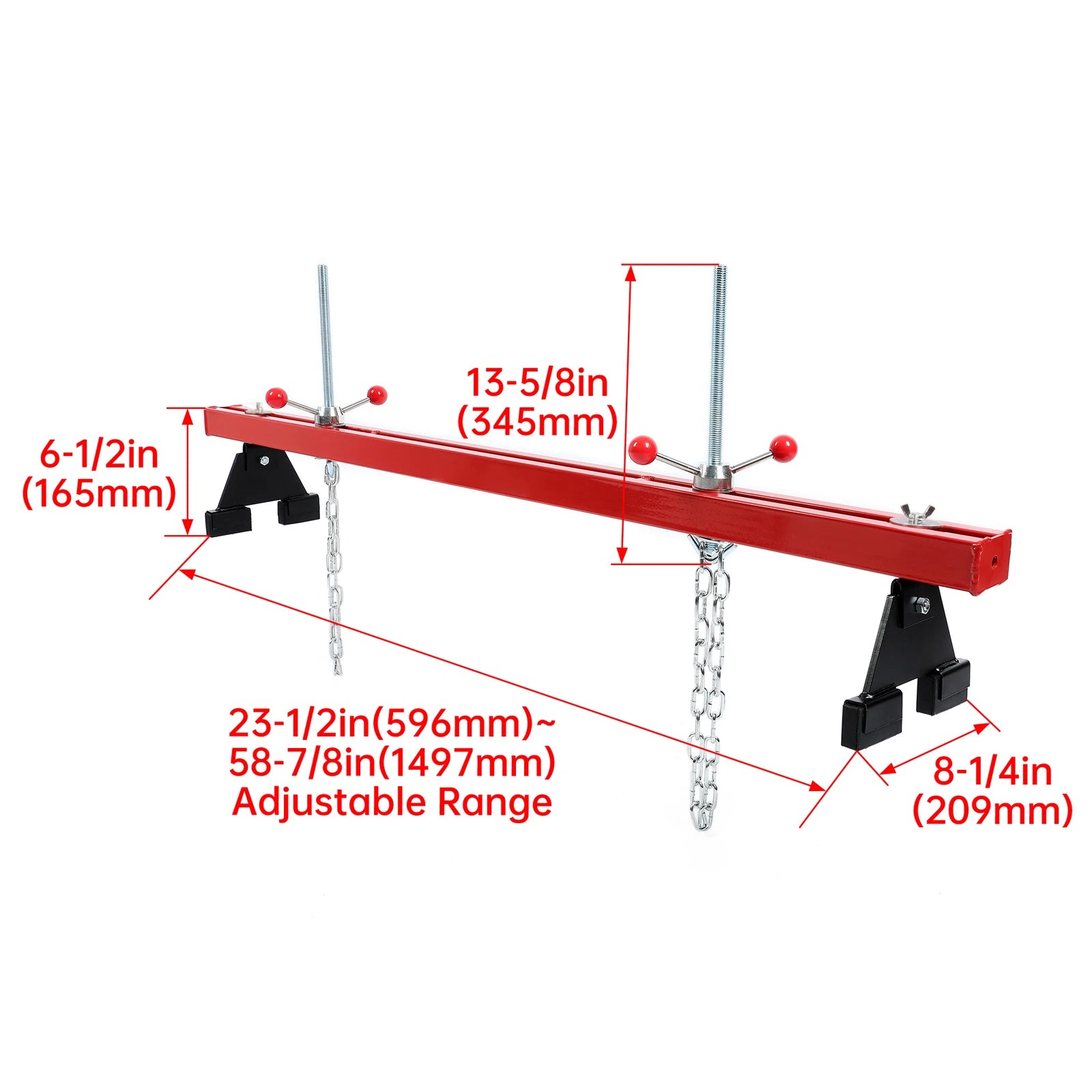 Engine Support Bar for Garages & Auto Repair Shop (1100 lbs)