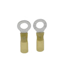 30-Pack Heat Shrink Ring Terminal #8 12-10 AWG