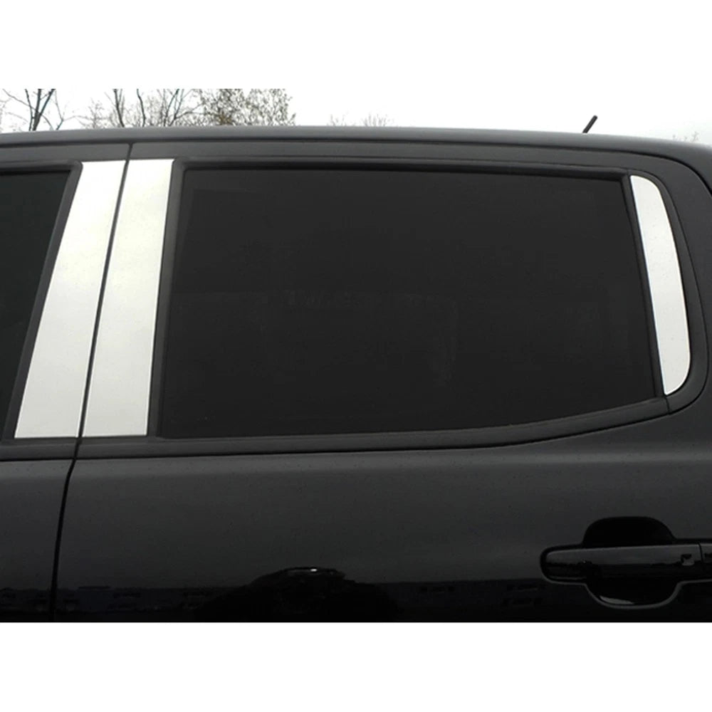 6pc. Luxury FX Pillar Post Trim for 2019-2023 Ford Ranger SuperCrew Cab