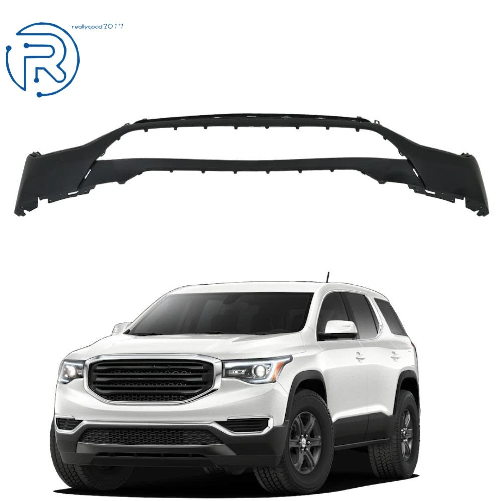 Front Bumper Lower Cover for GMC Acadia (2017–2019) Black Plastic