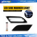 White LED Side Marker Lights for Mercedes W204 C250 C300 C350 (2012–2014)
