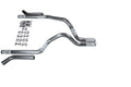 2.5" Dual Exhaust Kit for Dodge Dakota (1987–1996) No Muffler Corner Exit
