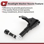 Front Passenger Side Headlight Washer Nozzle for Toyota Land (No. 8520760020)