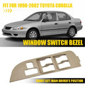Master Power Window Switch Bezel Trim for Toyota Corolla (1998–2002)