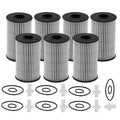 Set of 7 Engine Oil Filters for Lexus Toyota (StdAsp Automatic CVT)