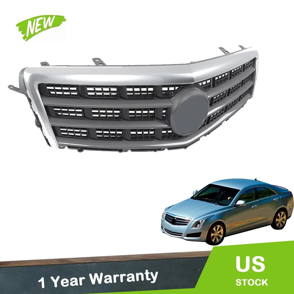 Front Upper Grille with Trim for Cadillac ATS (2013–2014)