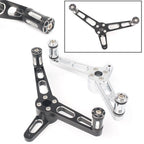 Heel Toe Shifter Lever for Harley Sportster (2004–2018) Black/Silver