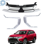 Front Grille and Bumper Trim Molding for Mitsubishi Outlander (2016–2018)
