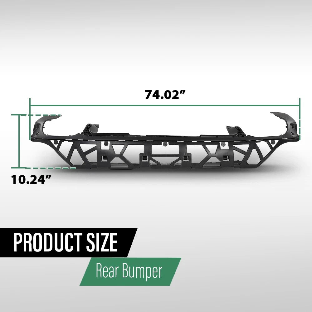 Rear Bumper Apron Deflector for Porsche Cayenne (2011–2014)