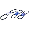 3 x Fan Belts for Toyota Landcruiser HZJ105 100 Series