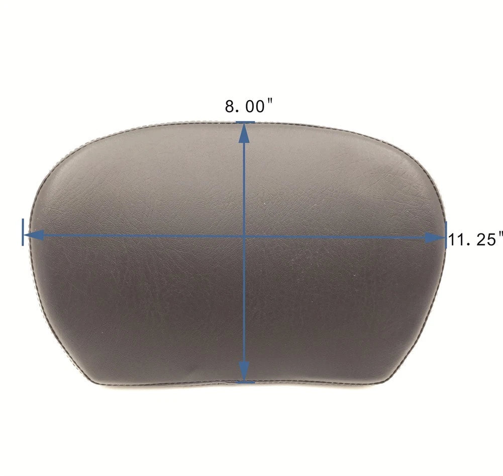 Backrest Pad Mount Kit for Harley Touring (1997–2017) Flat Black