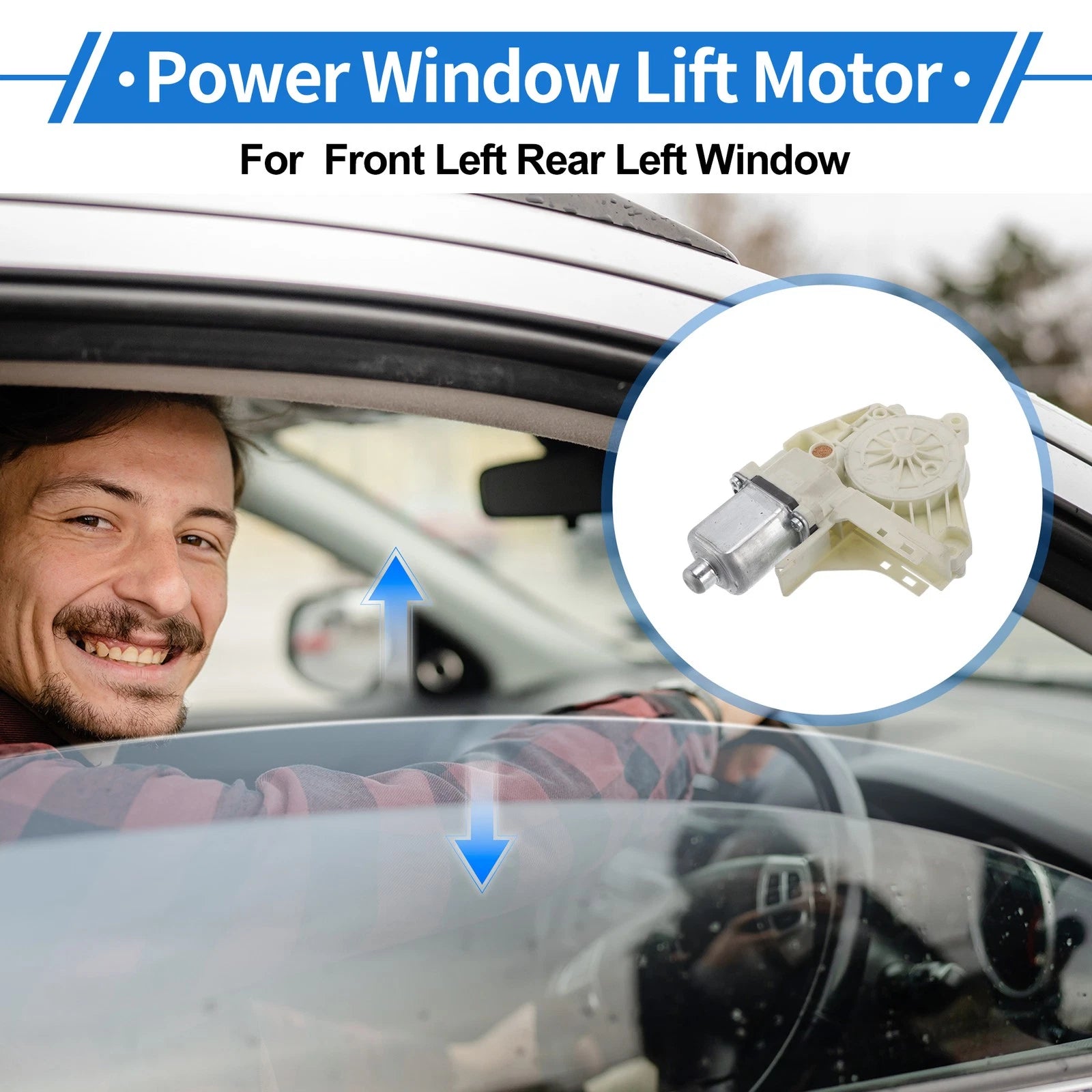 Power Window Regulator Lift Motor for Ford Five Hundred (2005–2007)