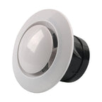 Round AC Air Ceiling Vent for RV Camper Trailer (Adjustable Rotate)