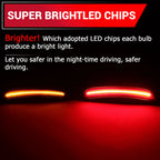 Smoked LED Side Marker Light Lamps for Dodge Charger (2015-2023)