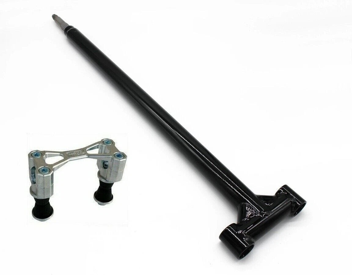 Lonestar +1 Steering Stem Fasst Flexx Bars for Yamaha YFZ450 (2004–2005)