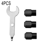 Rotary Tool Accessories Chuck Nut Keyless M7/M8x0.75 Set with Wrench