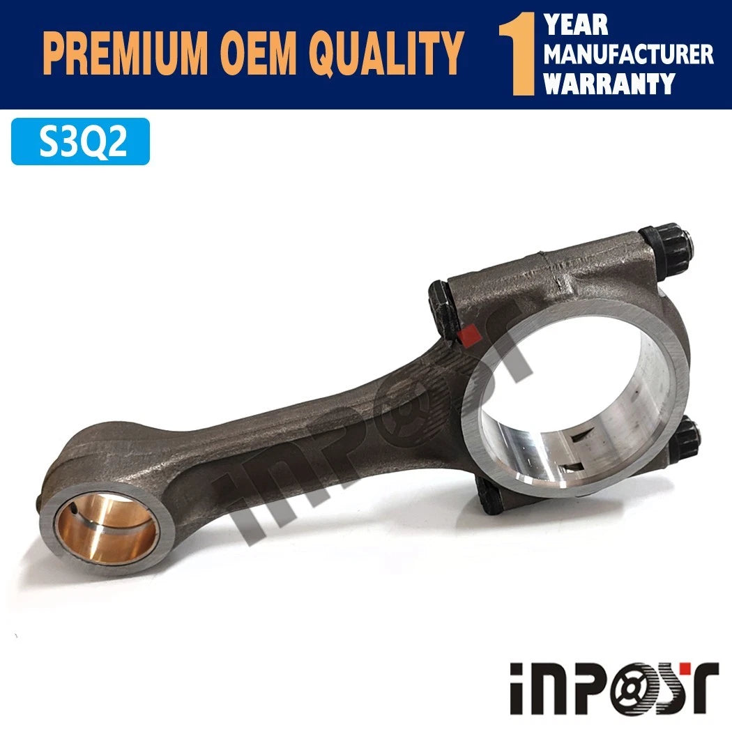 3pcs Connecting Rod S3Q2 S3Q2T for Mitsubishi Caterpillar 303.5C 303C