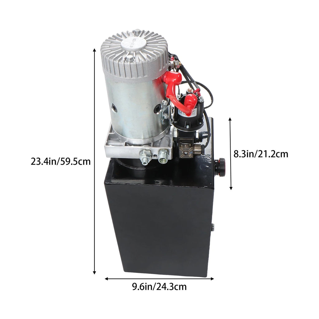 15 Quart Hydraulic Pump for Dump Trailer (DC 12V)