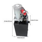 15 Quart Hydraulic Pump for Dump Trailer (DC 12V)
