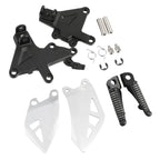 Set of 2 Front Rider Foot Peg Rest Brackets for Kawasaki Ninja ZX10R (2011–2020)