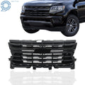 Front Upper Grille for Chevrolet Colorado (2021–2022) Gloss Black Trim