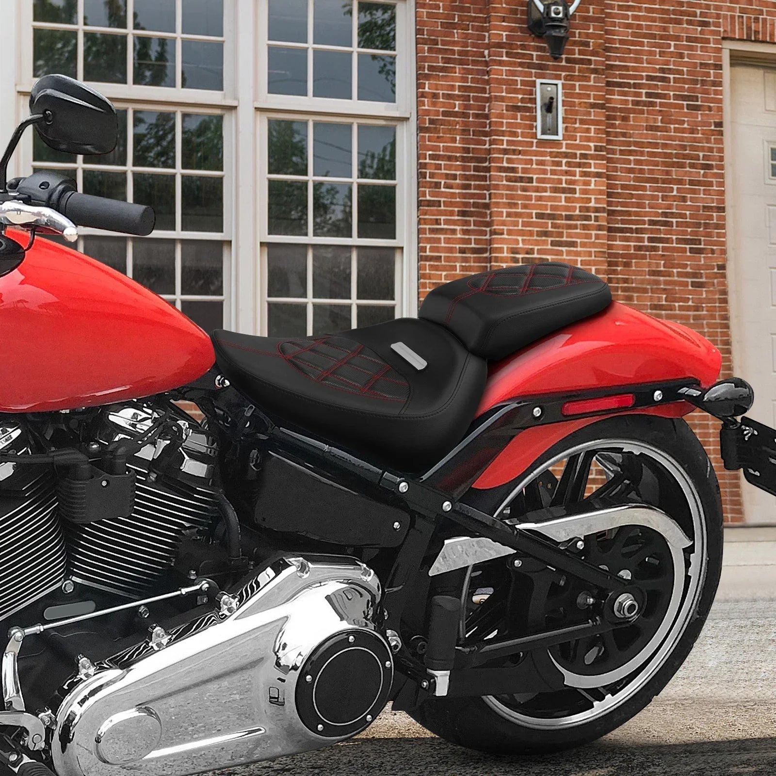 Rider Driver Passenger Seat for Harley Breakout FXBR FXBRS (2018-2023)