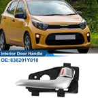 Rear Right Passenger Side Interior Door Handle for Kia Picanto (2011–2023) No. 836201Y010