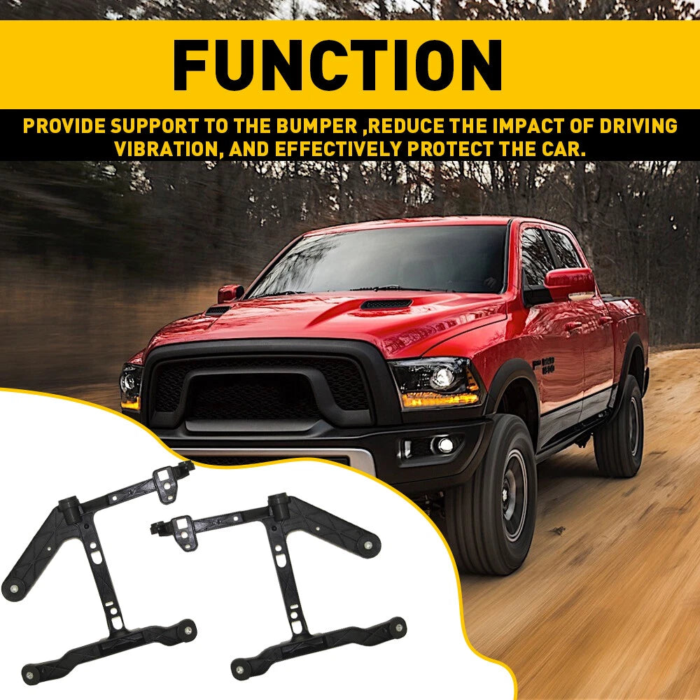 Fog Lamp Mounting Bracket Kit for Dodge Ram 1500 (2013–2018)