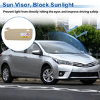 Right Side Sun Visor for Toyota Corolla (2014–2018) No. 7431002K91 Beige