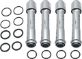 Pushrod Cover Kit for S&S Cycle Twin Cam (M8 106-1340) - Chrome