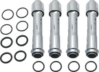 Pushrod Cover Kit for S&S Cycle Twin Cam (M8 106-1340) - Chrome