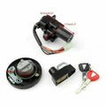 Ignition Switch Gas Cap Cover Lock Key Set for Kawasaki KL110 KLX125 250 #3