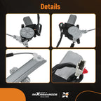 Front Power Window Regulator & Motor Assembly for Honda Civic Sedan (1996–2000)