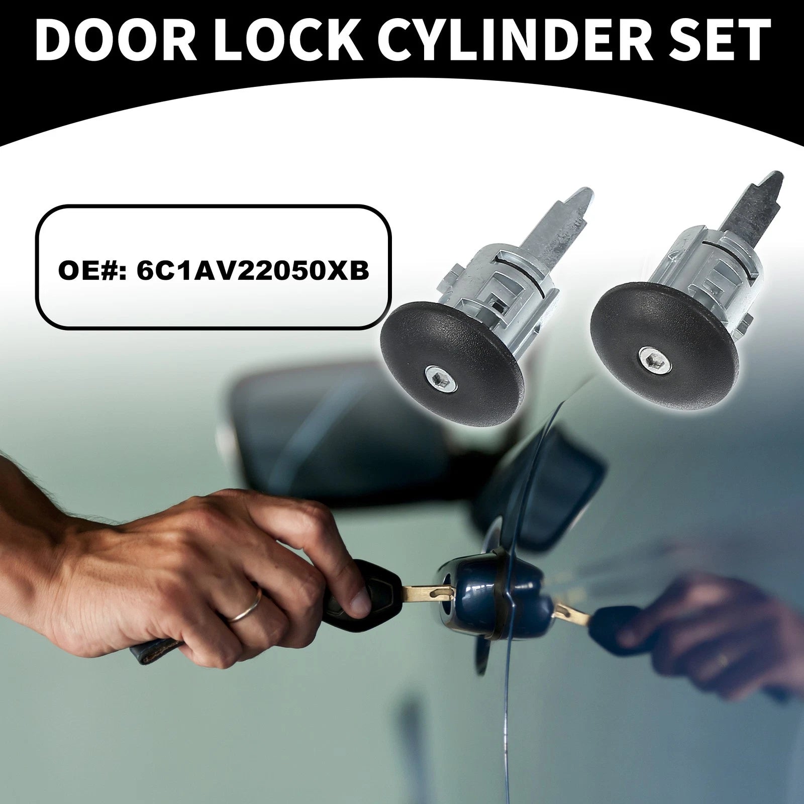 Ignition Lock Cylinder No.6C1AV22050XB for Ford Transit Mk7 (2006–2011)