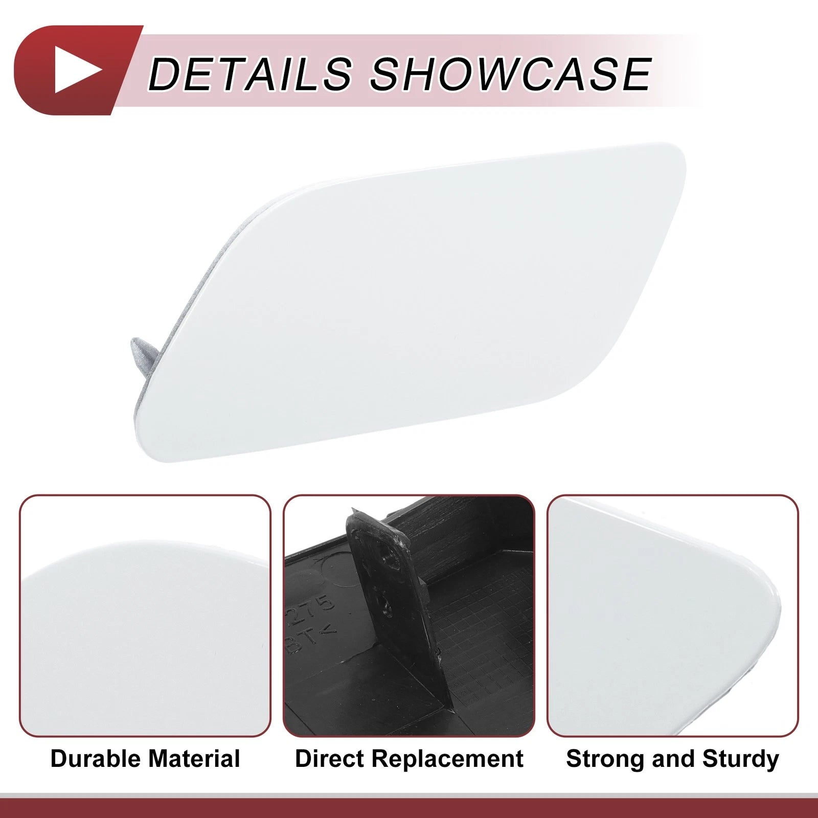 Front Left Washer Nozzle Cover Cap No. 4G0955275F for Audi A6 (2015–2018)