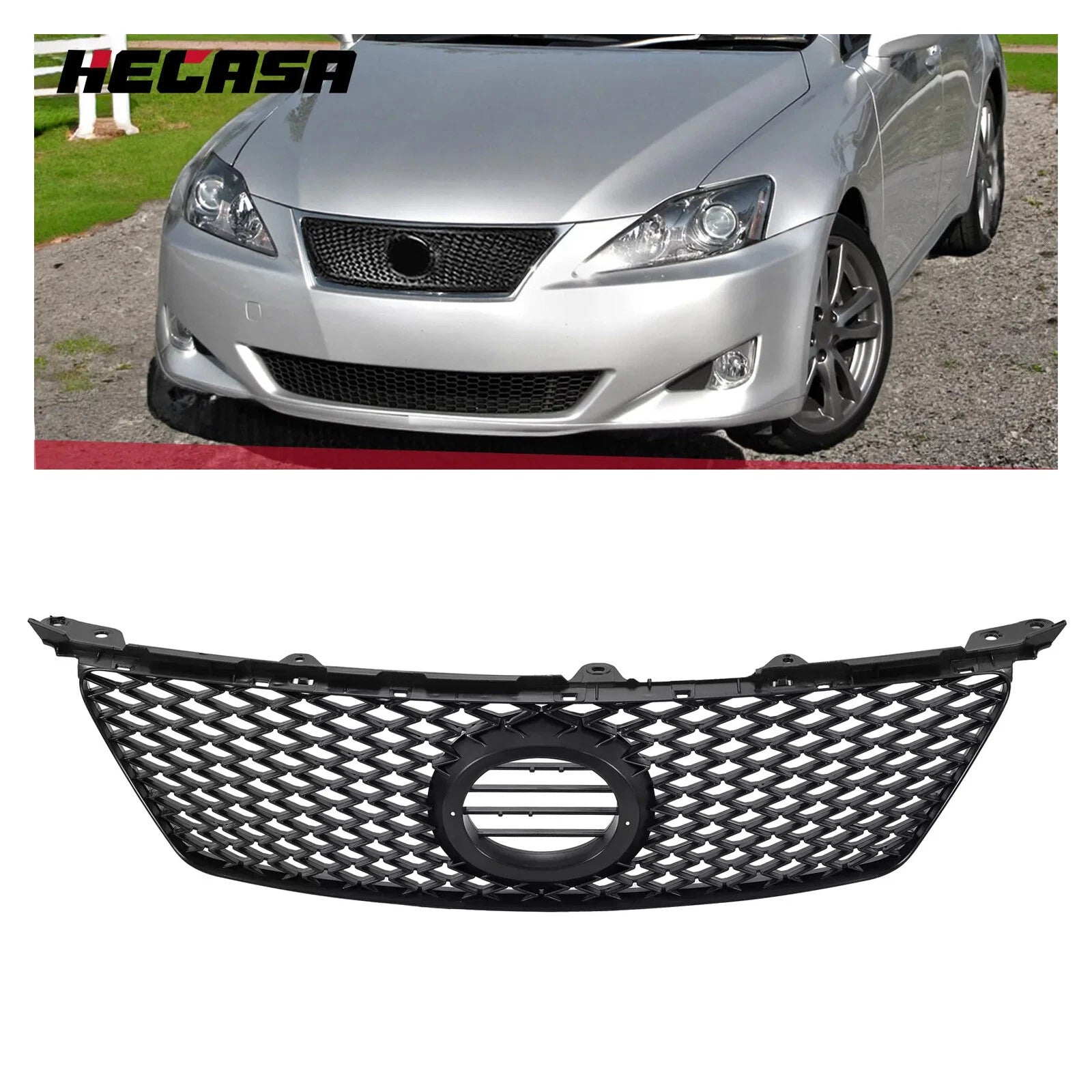Sport Mesh Grille for Lexus IS250 IS350 (2006–2008)