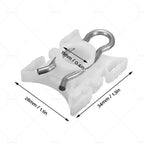 8Pcs Window Regulator Slider Clip Guide Bush for BMW 3 Series E36 E32 (1990–1999)