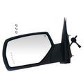 Left Power Folding Heated Memory Signal Puddle Chrome Mirror for Chevy GMC
