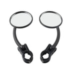 Dual Sport Mirrors for Motorcycle Dirt Bike Supermoto ATV - Right & Left Hand