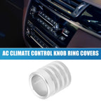 4WD Drive Gear Shifter Knob Cover Trim for Toyota 4Runner (2010–2020) Silver Tone