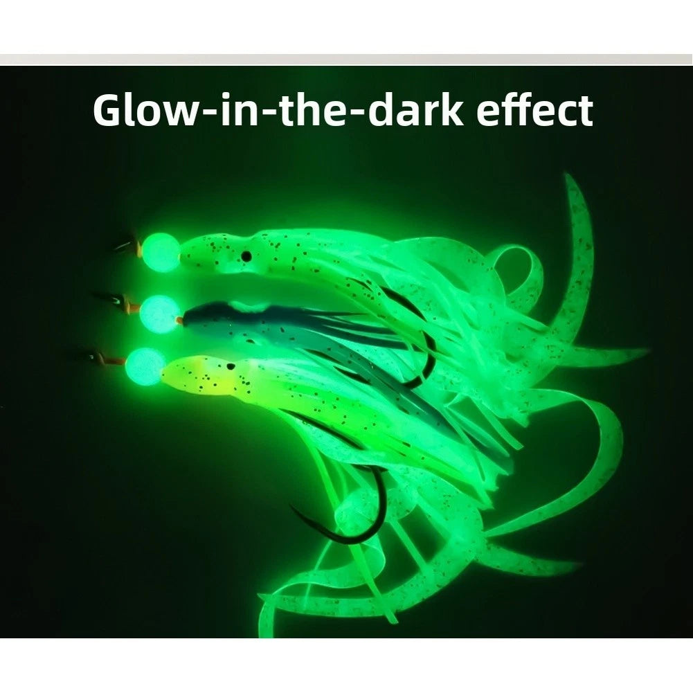Glow in the Dark Fishhook for Squid (1.8cm Door Width)