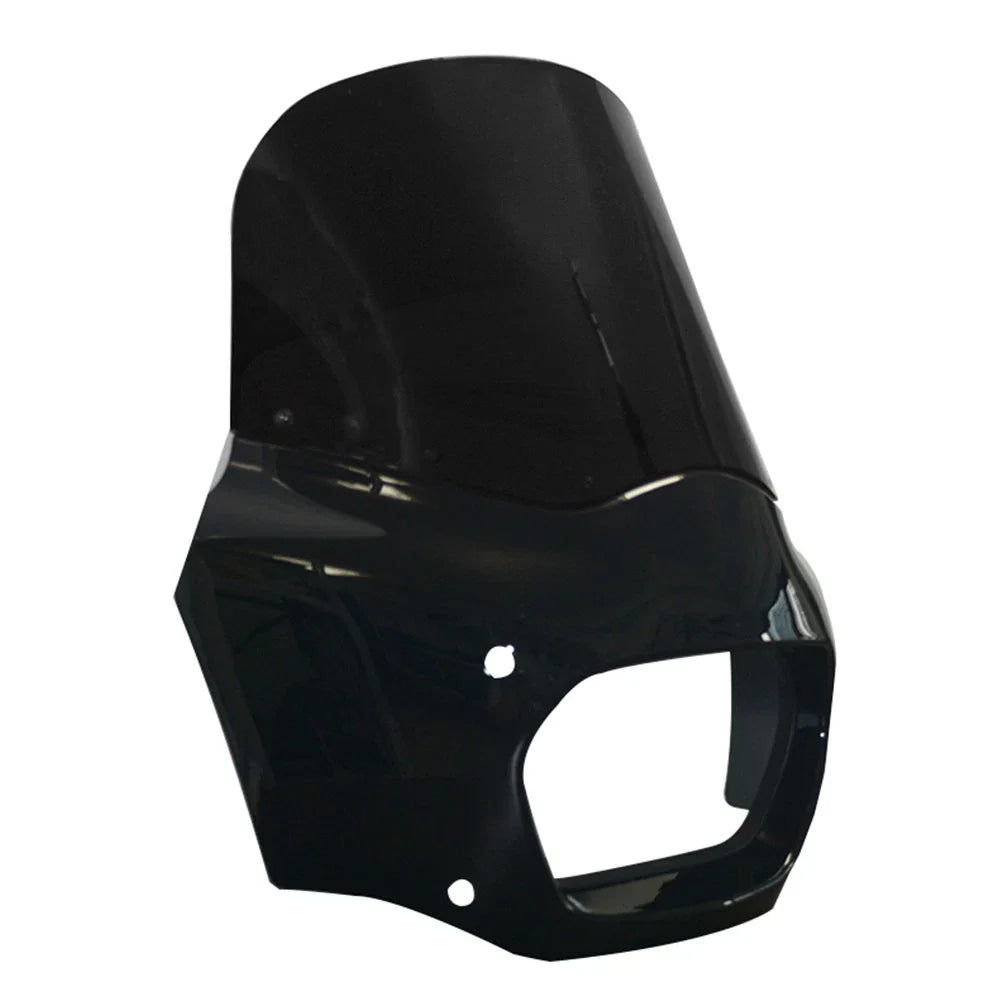Black Front Fairing Windshield for Harley Softail Fat Bob FXFB (2018-2019)