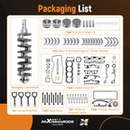 2RZ-FE Engine Rebuild Overhaul Kit for Toyota Tacoma (1995–2004)
