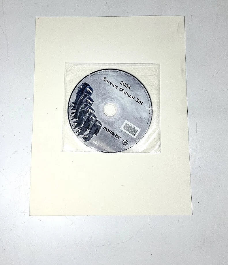 Service Manual Kit for Evinrude SC E-TEC (2008) - 5 Books, 50075, 50025, 50027, 50029, 50031, 50033