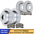 Drilled Brake Rotors & Ceramic Pads for Ford F-150 (YYYY–YYYY)